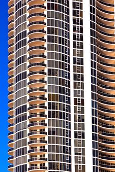 Balconies Of Scyscrapers Royalty Free Stock Image Balconies Of Scyscrapers Royalty Free Stock Image