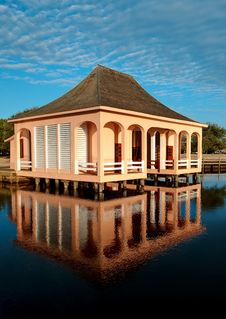 The Boathouse Royalty Free Stock Photography The Boathouse Royalty Free Stock Photography