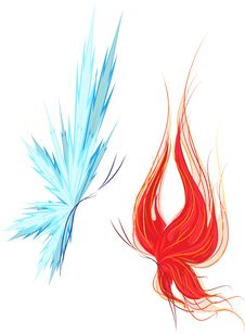 Get Fire And Ice Butterfly Tattoo Background