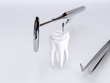 Dentist Cutlery Royalty Free Stock Photos