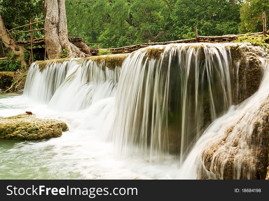 Jedsaownoi water fall,Saraburi,Thailand