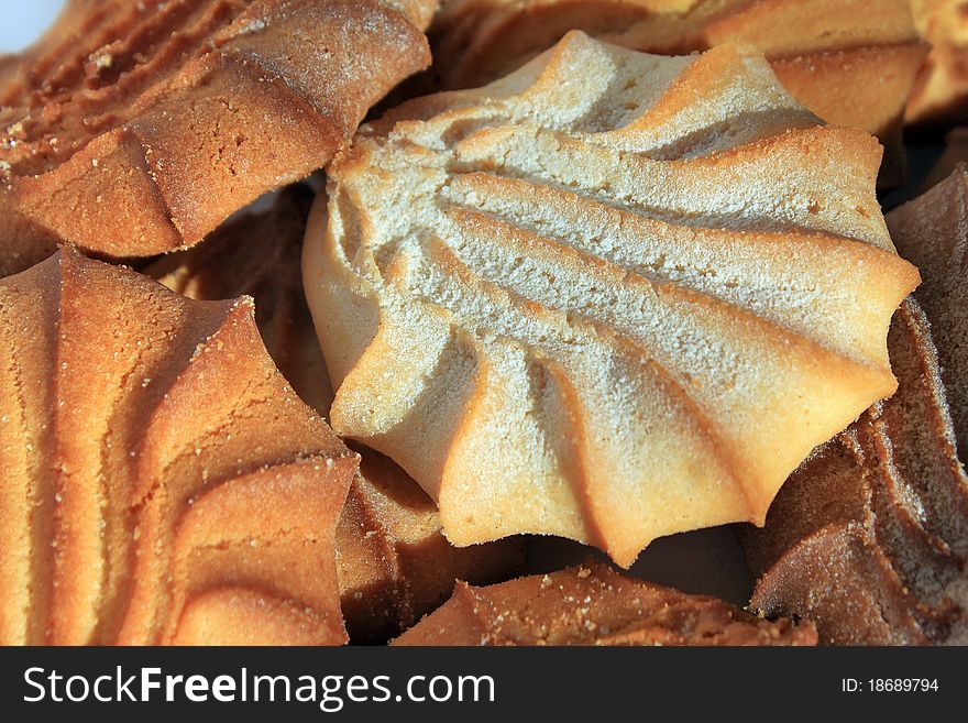 Cookies In Powdered Sugar