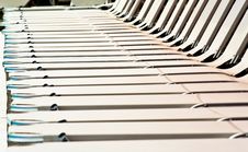 Deck Chairs Royalty Free Stock Photo Deck Chairs Royalty Free Stock Photo