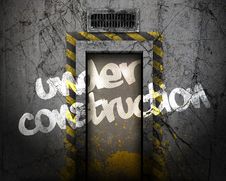 Under Construction Stock Images