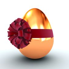 Gold Egg Stock Images