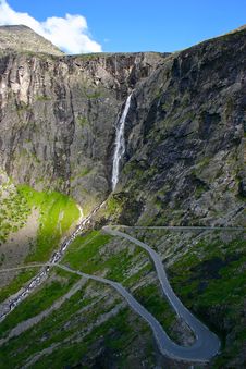 Trollstigen Hairpin Bends Stock Photos Trollstigen Hairpin Bends Stock Photos