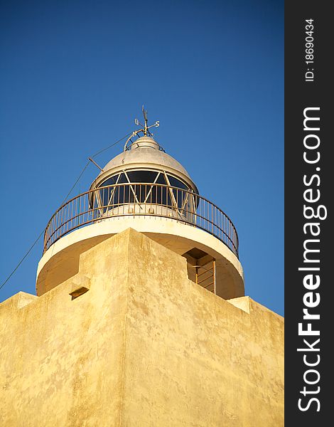 Lighthouse of Conil at Cadiz Andalusia in Spain. Lighthouse of Conil at Cadiz Andalusia in Spain