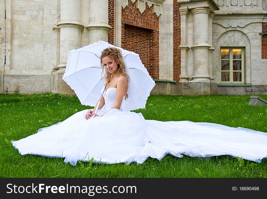 Bride With  Umbrella_2