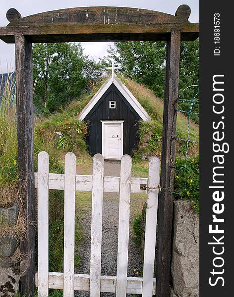Small Church In Iceland