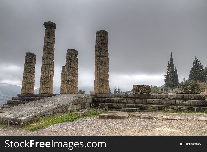 Temple of Apollo at Delphi