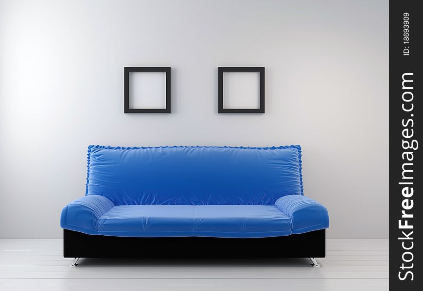 Sofa At A Wall