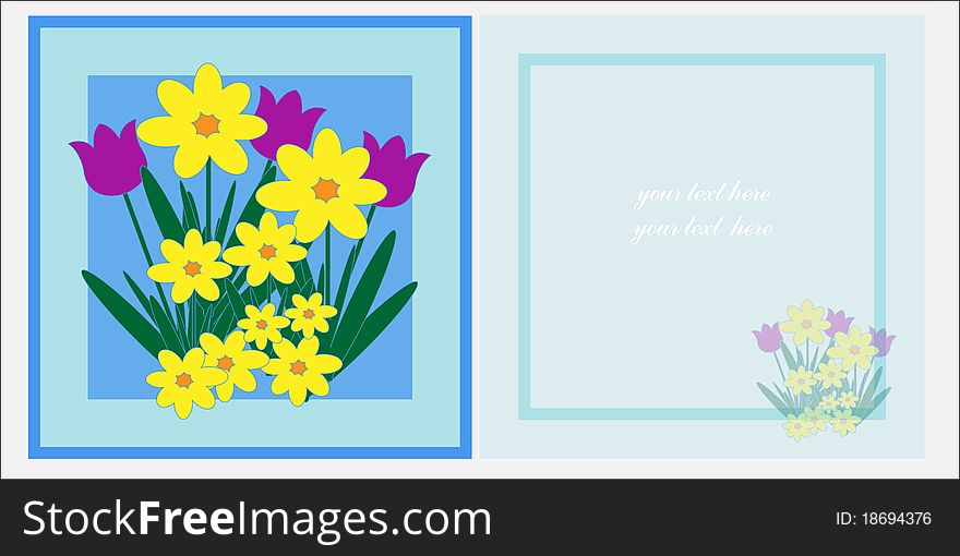 spring-flowers-greetings-card-template-free-stock-images-photos