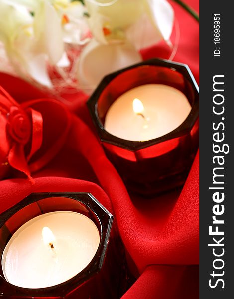 Decoration Red Candles