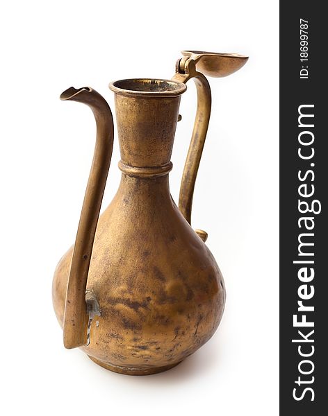 Old vessel with long spout