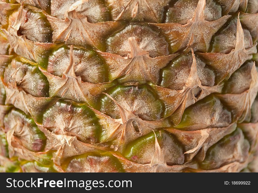 Pineapple peel texture, may be used as background. Pineapple peel texture, may be used as background