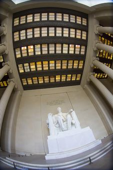 Lincoln Memorial Royalty Free Stock Photography Lincoln Memorial Royalty Free Stock Photography