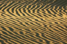Waves Of Sand Royalty Free Stock Images