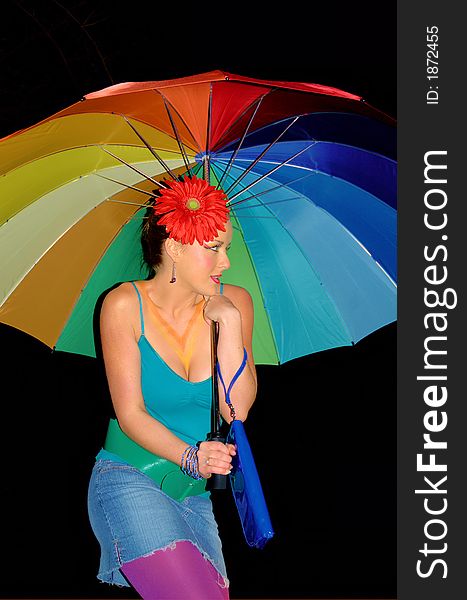 Brighten up your rainy day with a lot of colours. Brighten up your rainy day with a lot of colours