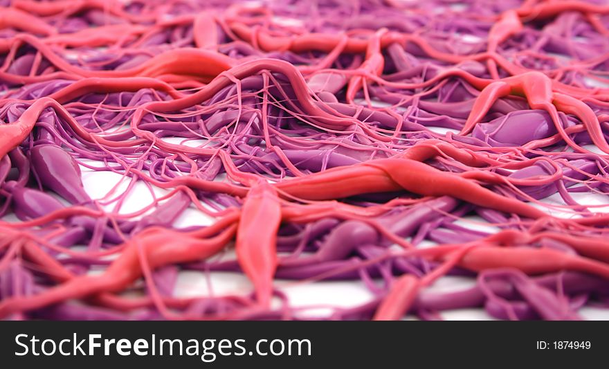 Eerie Red Weed Spreading its Tendrils. Ideal abstract or Background. Eerie Red Weed Spreading its Tendrils. Ideal abstract or Background