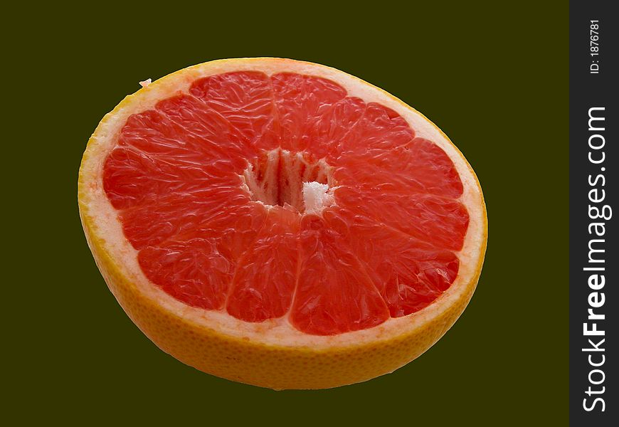 Fresh ruby red grapefruit - selekted
