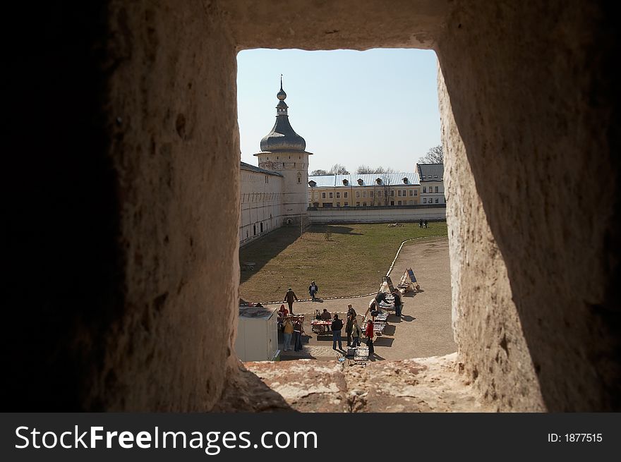 Old churches in Rostov-Velikiy, Russia