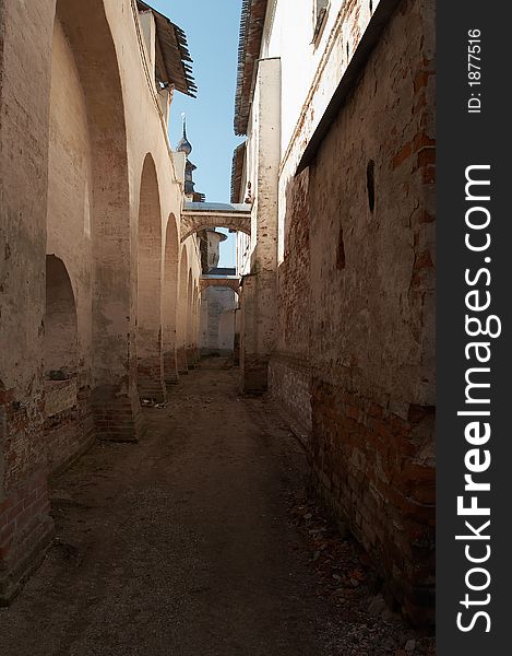 Old churches in Rostov-Velikiy, Russia