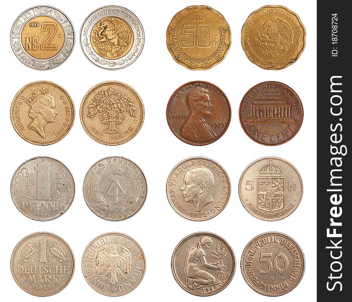 Different coins