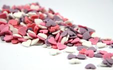 Sugar Hearts Stock Photos Sugar Hearts Stock Photos