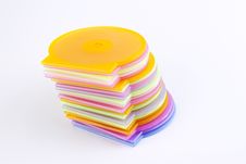 Plastic CD Covers Royalty Free Stock Photos