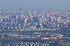 Beijing Cityscape-Central TV Tower Stock Image Beijing Cityscape-Central TV Tower Stock Image
