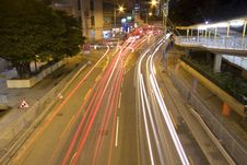 Busy Traffic In Downtown Of Hong Kong Royalty Free Stock Photo Busy Traffic In Downtown Of Hong Kong Royalty Free Stock Photo