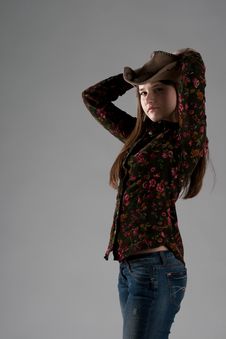 Cowgirl Royalty Free Stock Images