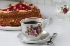 Coffee And Cake Royalty Free Stock Images Coffee And Cake Royalty Free Stock Images