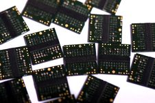 Computer Memory Chips Stock Photos