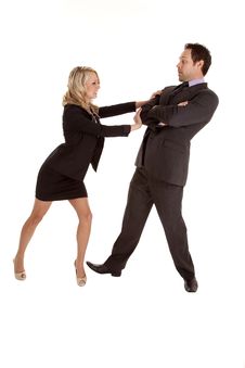 Business Push Stock Photography