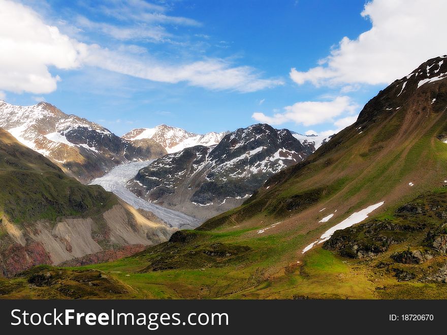 Gepatsch Glacier In Austria