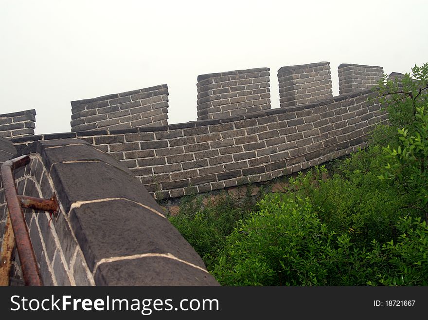 The Great Wall of China, outside of Beijing, China