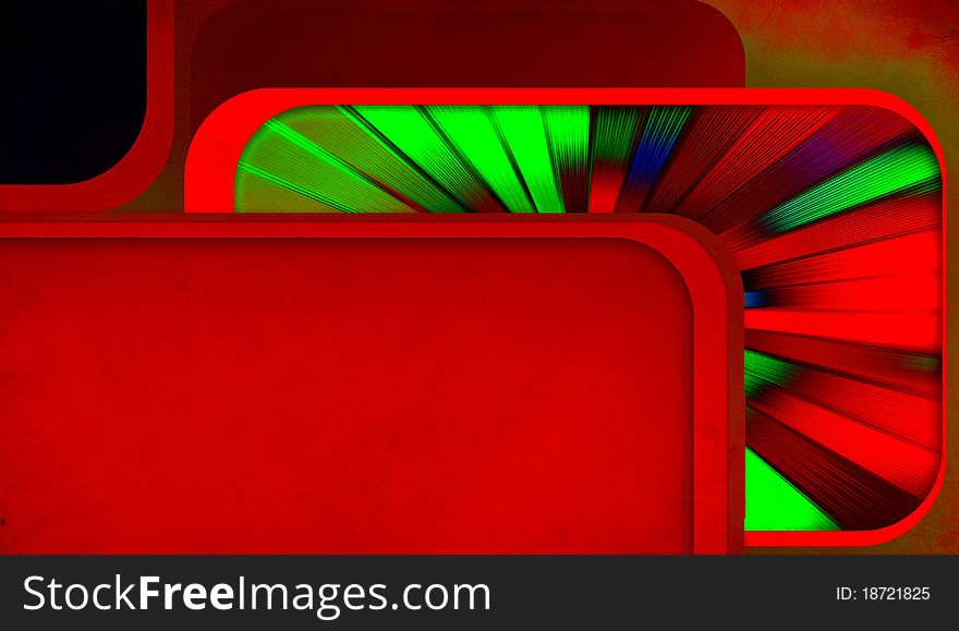 Decorative background in red tones