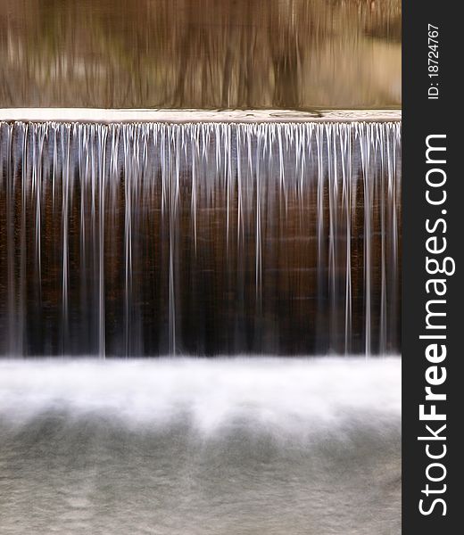 Waterfall In Winter