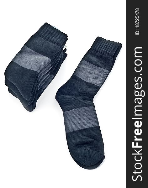 Stack Of Black Socks