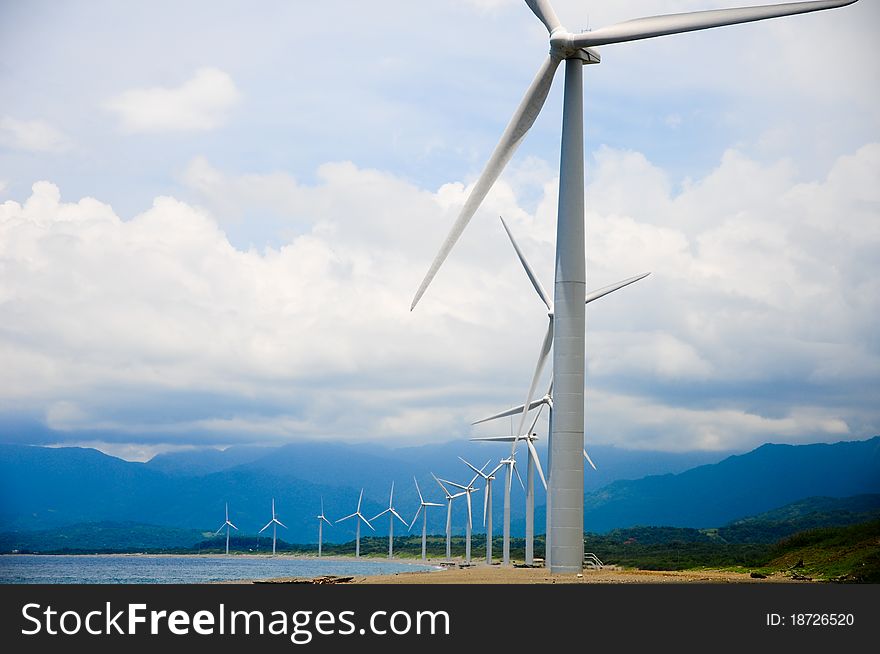 Wind Turbine In Phillipines