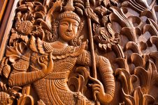 Thai Carving Patterns. Stock Photography