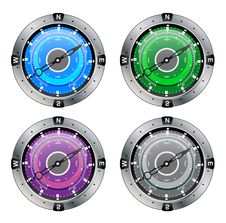 Vector Compass Stock Photography Vector Compass Stock Photography