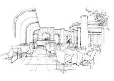 Interior Architecture Construction Landscape Sketc Royalty Free Stock Images Interior Architecture Construction Landscape Sketc Royalty Free Stock Images