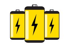 Batteries Royalty Free Stock Photo Batteries Royalty Free Stock Photo