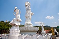 Jade Guan Yin Royalty Free Stock Photography Jade Guan Yin Royalty Free Stock Photography