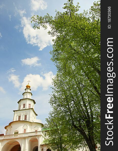Tower in   New Jerusalem monastery - Russia. Tower in   New Jerusalem monastery - Russia