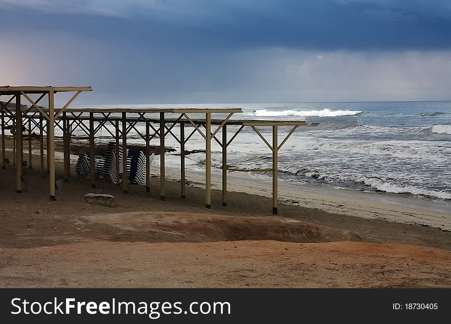 Autumn In The Beach