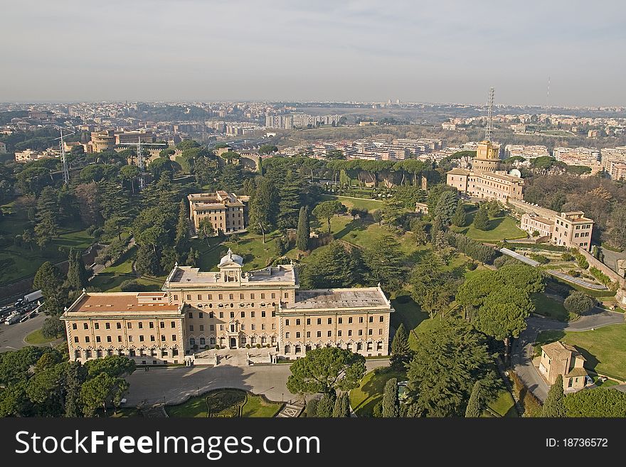 Centre of Rome Italy january summer day. Centre of Rome Italy january summer day