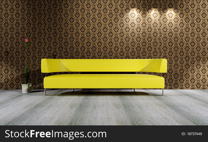 Yellow Sofa